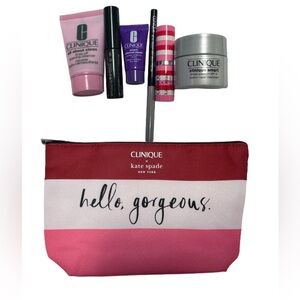 Clinique x Kate Spade Hello Gorgeous Skincare Makeup 7-Pc Gift Set
